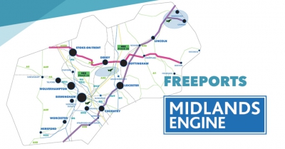 midlands engine regions map