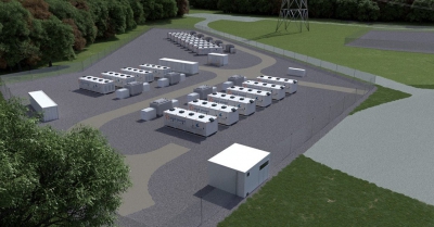 A mock up of the energy superhub