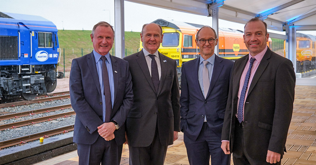Rail Minister officially opens Maritime's Rail Freight Interchange