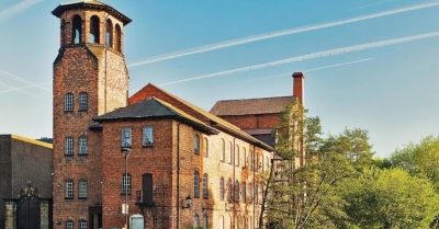 the silk mill building in derby