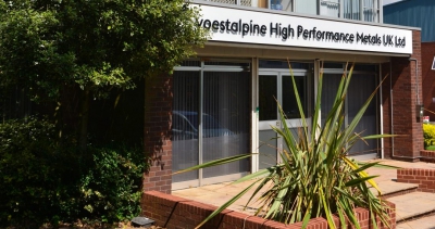 The entrance to Voestalpine high performance metals UK ltd building