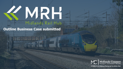 Midlands Rail Hub social graphic – OBC submission 2